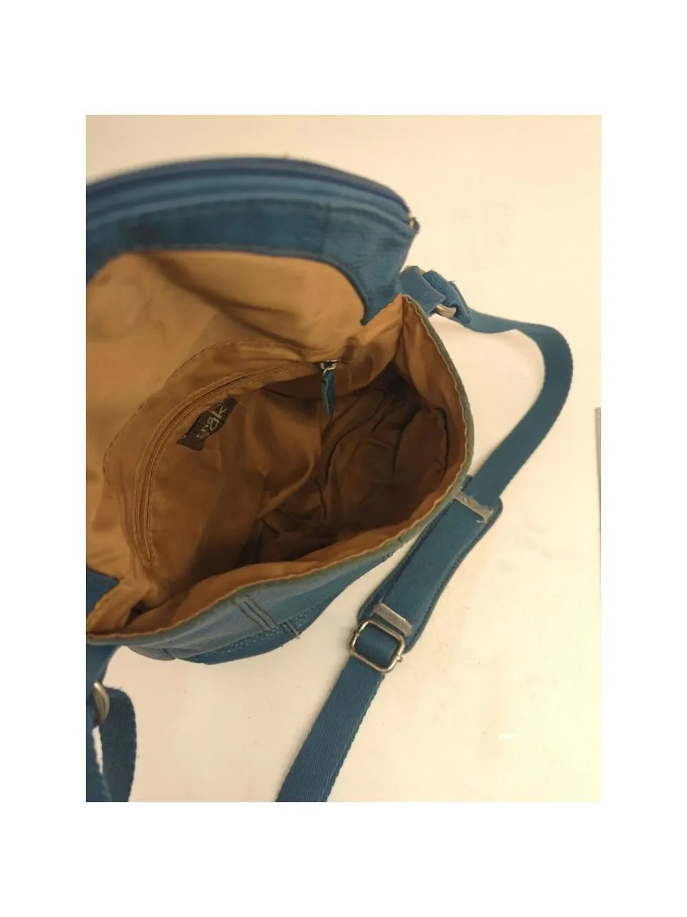 Women's The Sak Blue Leather Crossbody Bag